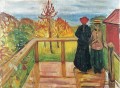 rain 1902 Edvard Munch Expressionism